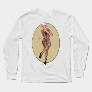 I am happy elf fairy faerie dancing Long Sleeve T-Shirt